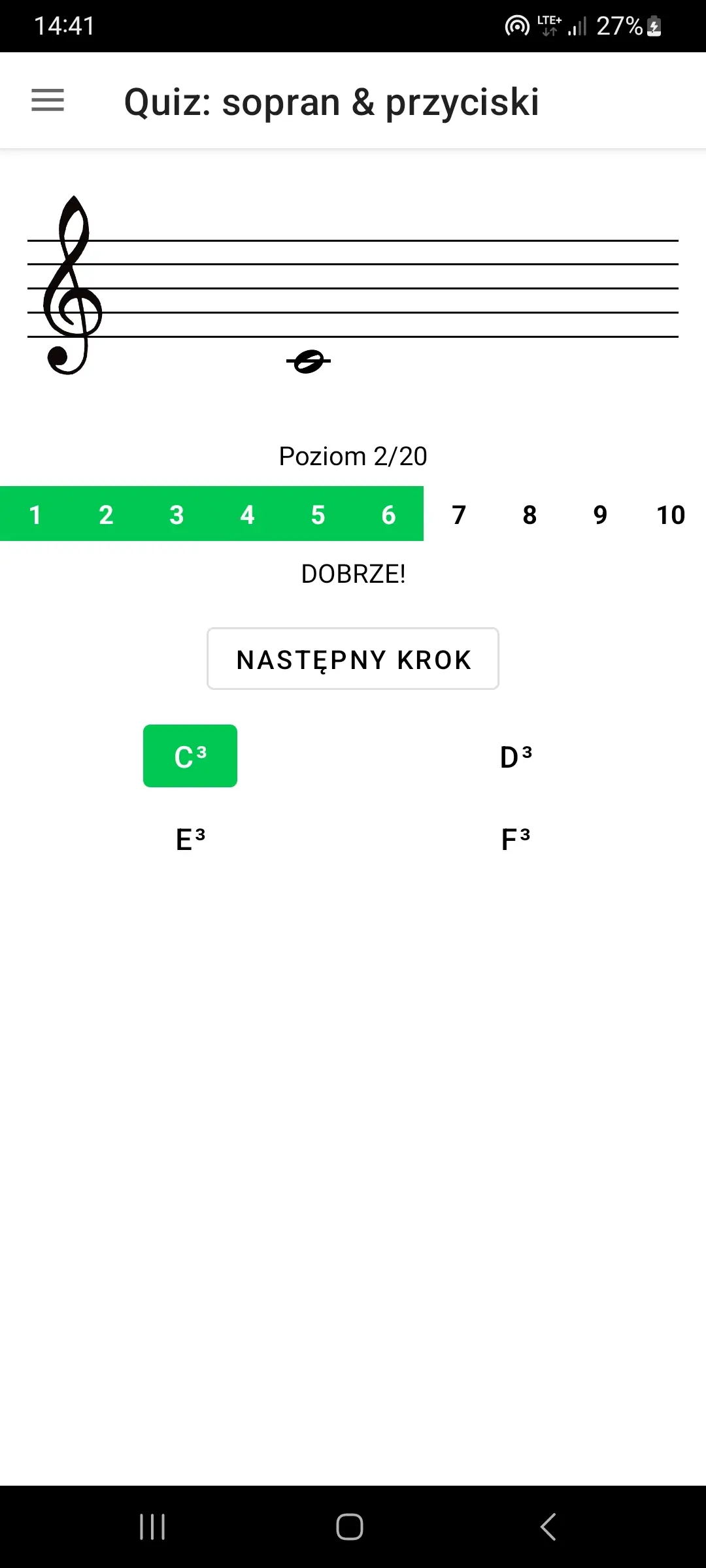 Zrzut ekranu 6/8 aplikacji Niebiańska Harmonia
