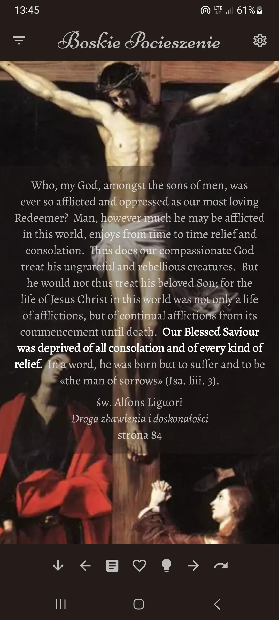 Zrzut ekranu 3/8 aplikacji Boskie Pocieszenie