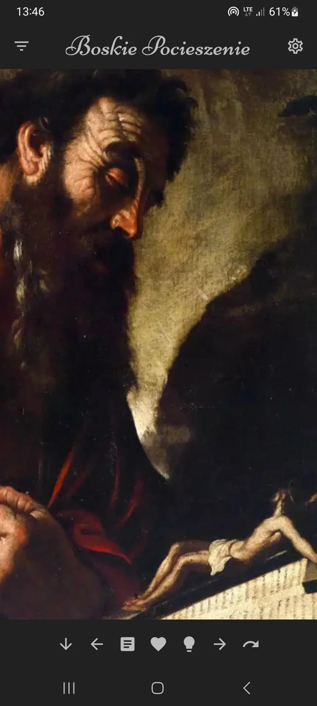 Zrzut ekranu 5/8 aplikacji Boskie Pocieszenie