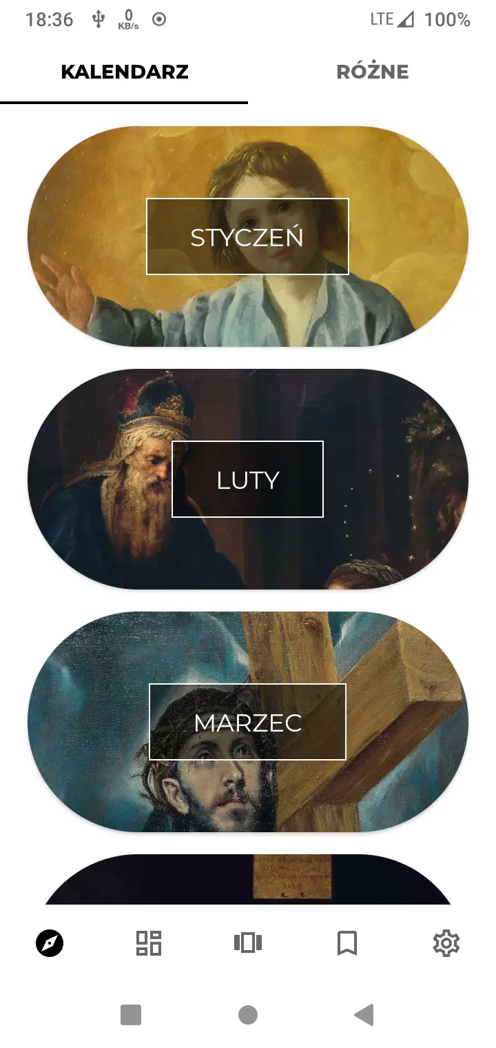 Zrzut ekranu 6/8 aplikacji Chwała na Wieki